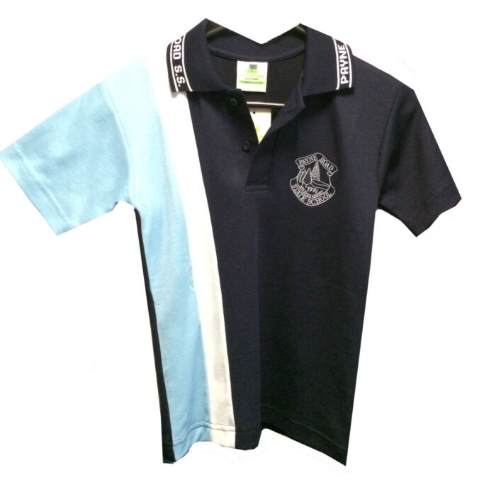 Shirts - Blue  School Polo