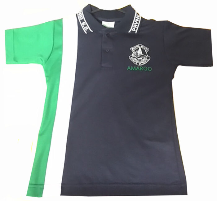 Shirts - Green Sports Polo Amaroo